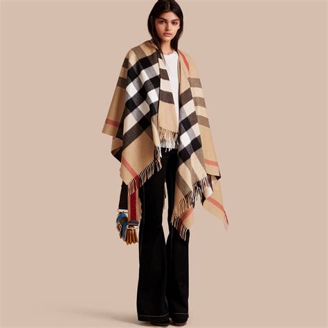 burberry poncho usato|burberry inspired poncho.